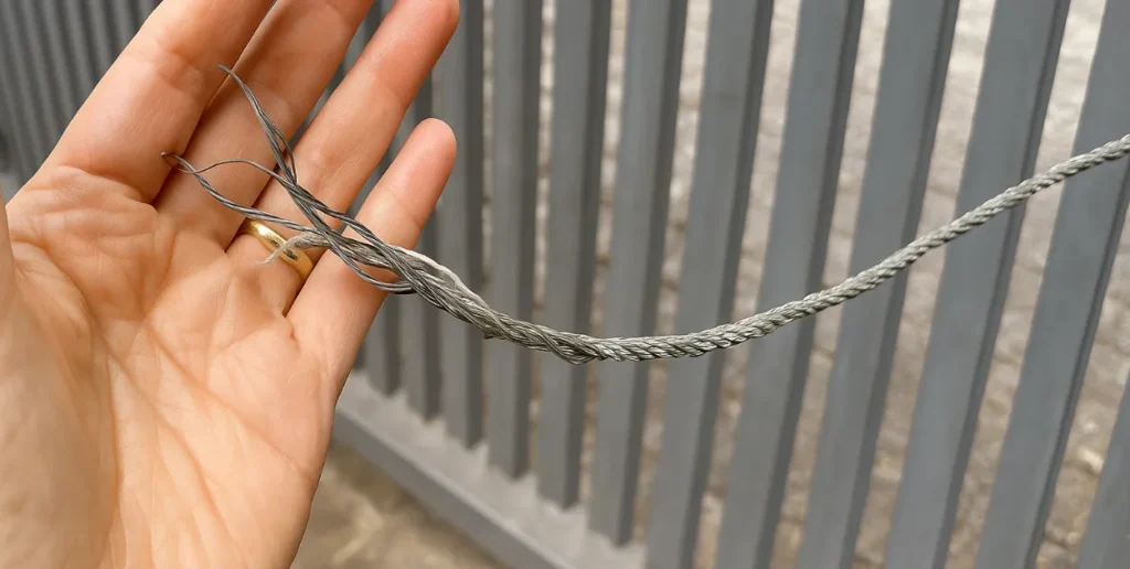 Torca de Cabos de aço de portão automático - sos portões